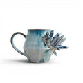 Blue/White  Crystal Mug