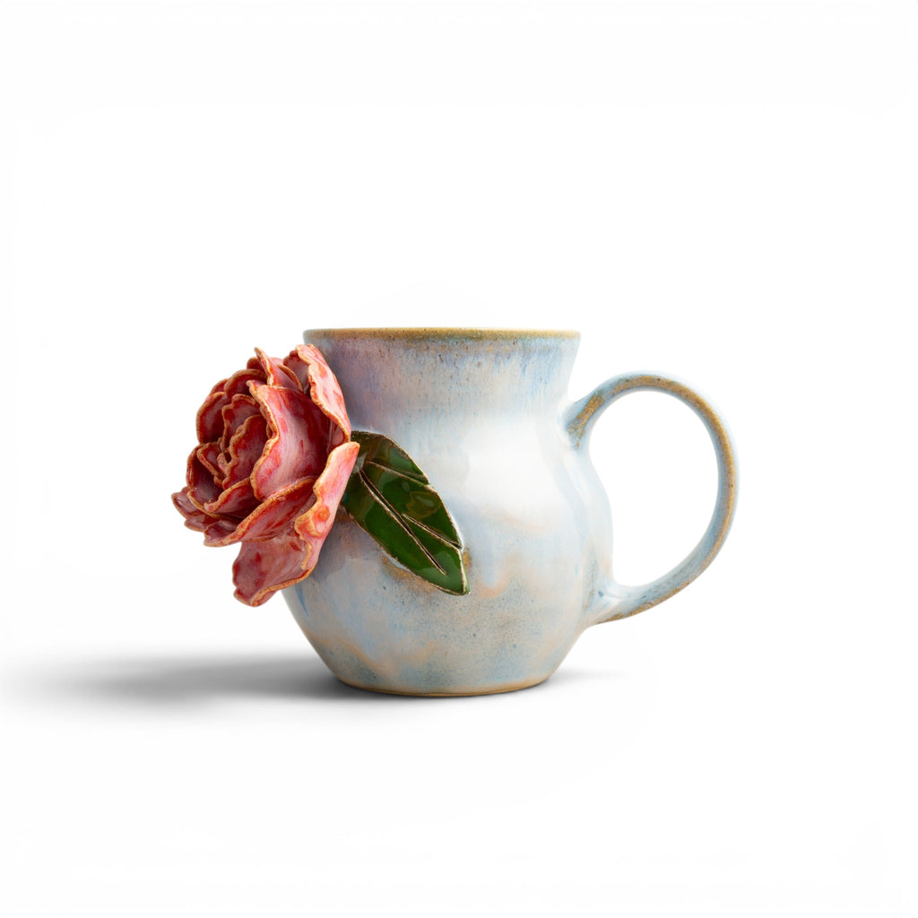 Sunlit Peony Mug