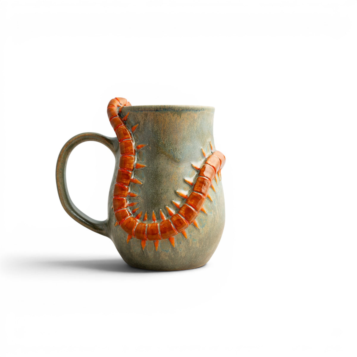 Green Garden Creeper Mug