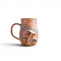Peach/Pink Mushroom Mug