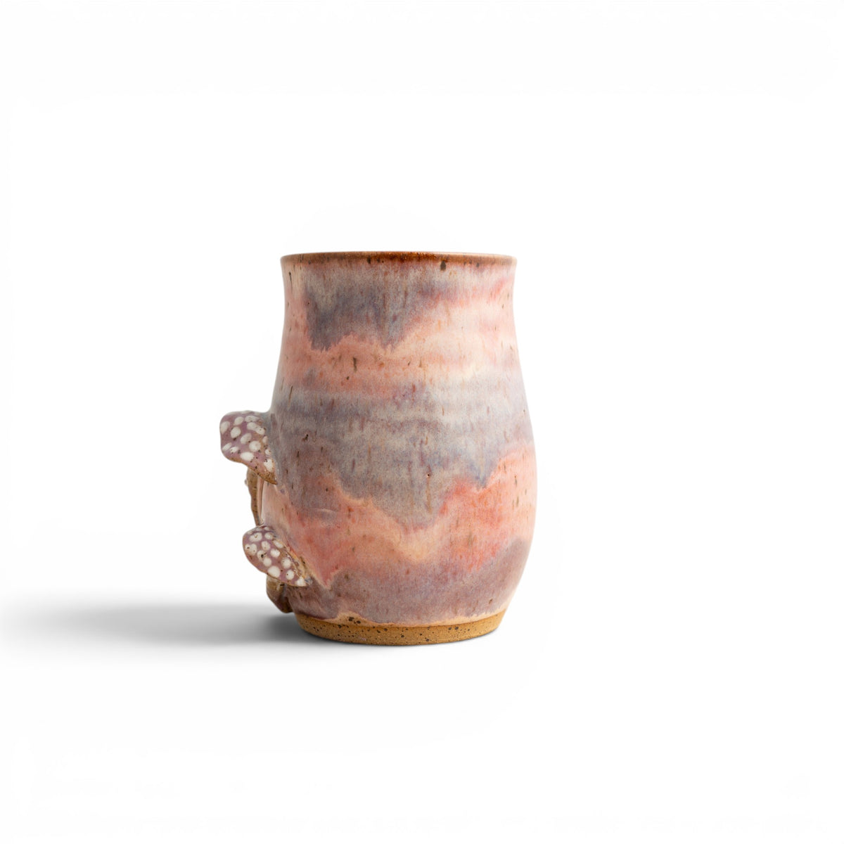 Peach/Pink Mushroom Mug