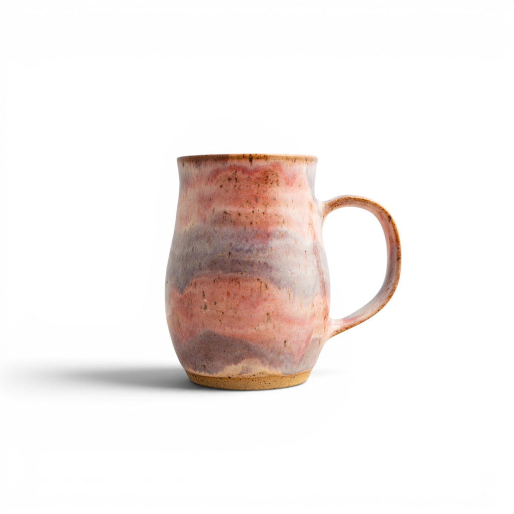 Peach/Pink Mushroom Mug