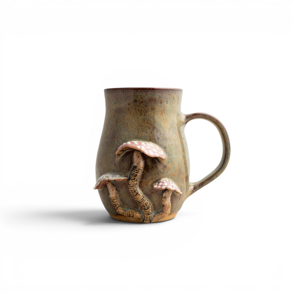 Earth Brown Mushroom Mug