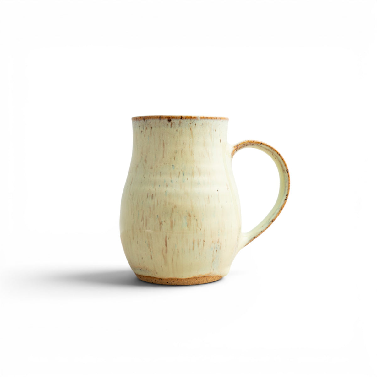 Cream/Brown Mushroom Mug
