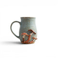 Stone Blue Mushroom Mug