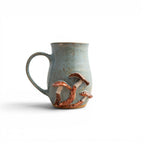 Stone Blue Mushroom Mug
