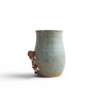 Stone Blue Mushroom Mug