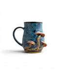 Blue Mushroom Mug